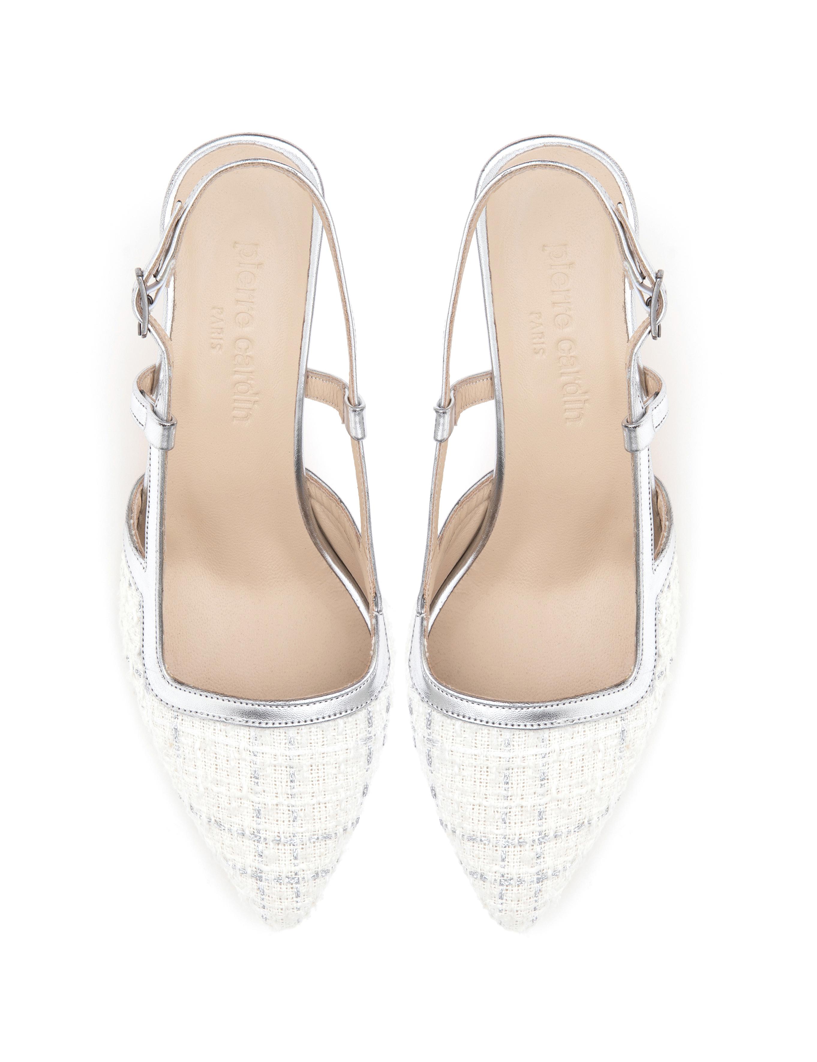 Beyaz Topuklu Ayakkabı