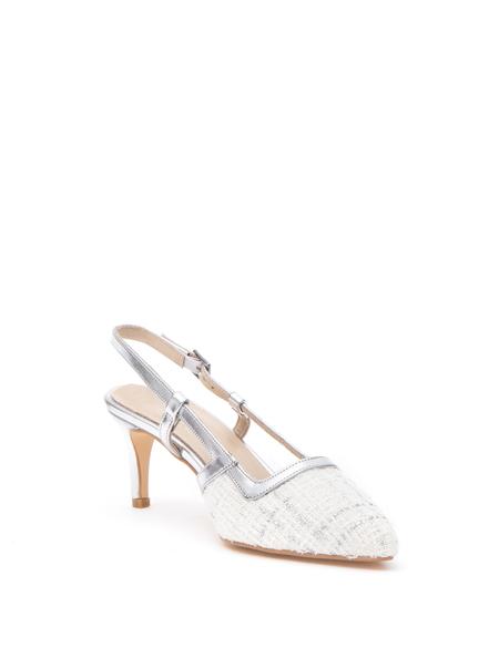 Beyaz Topuklu Ayakkabı - 50287514010