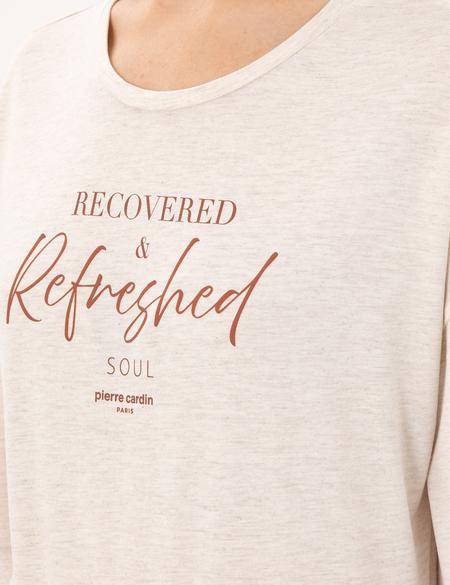 Krem Melanj Pijama Takımı - 50311128003