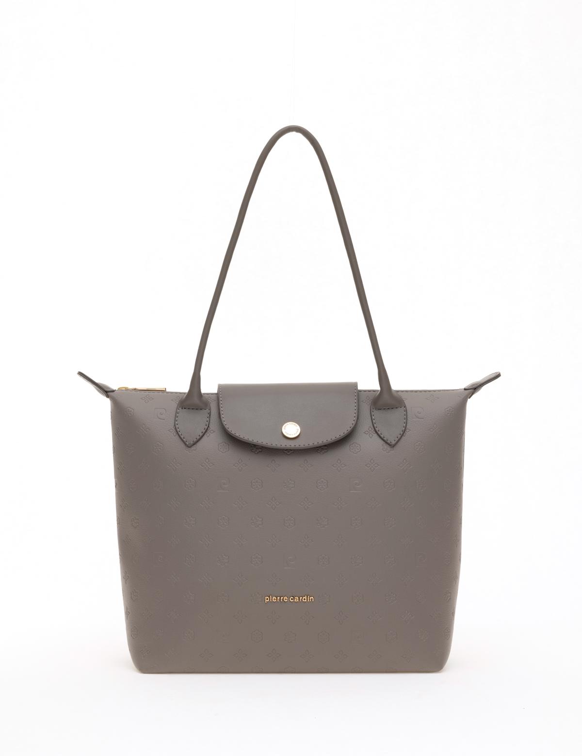 Gri Omuz Çantası - 50311185003