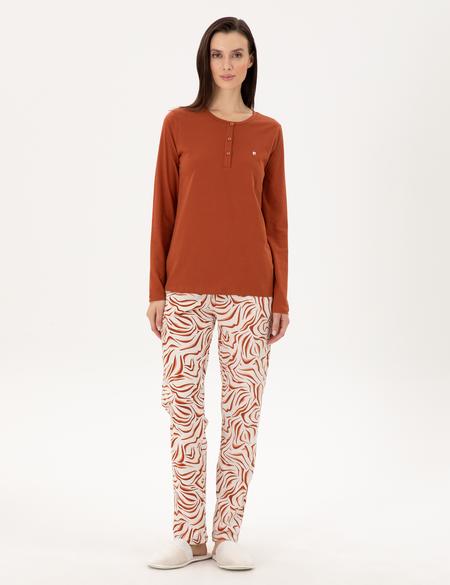 Açık Kahverengi Pijama Takımı - 50311164004