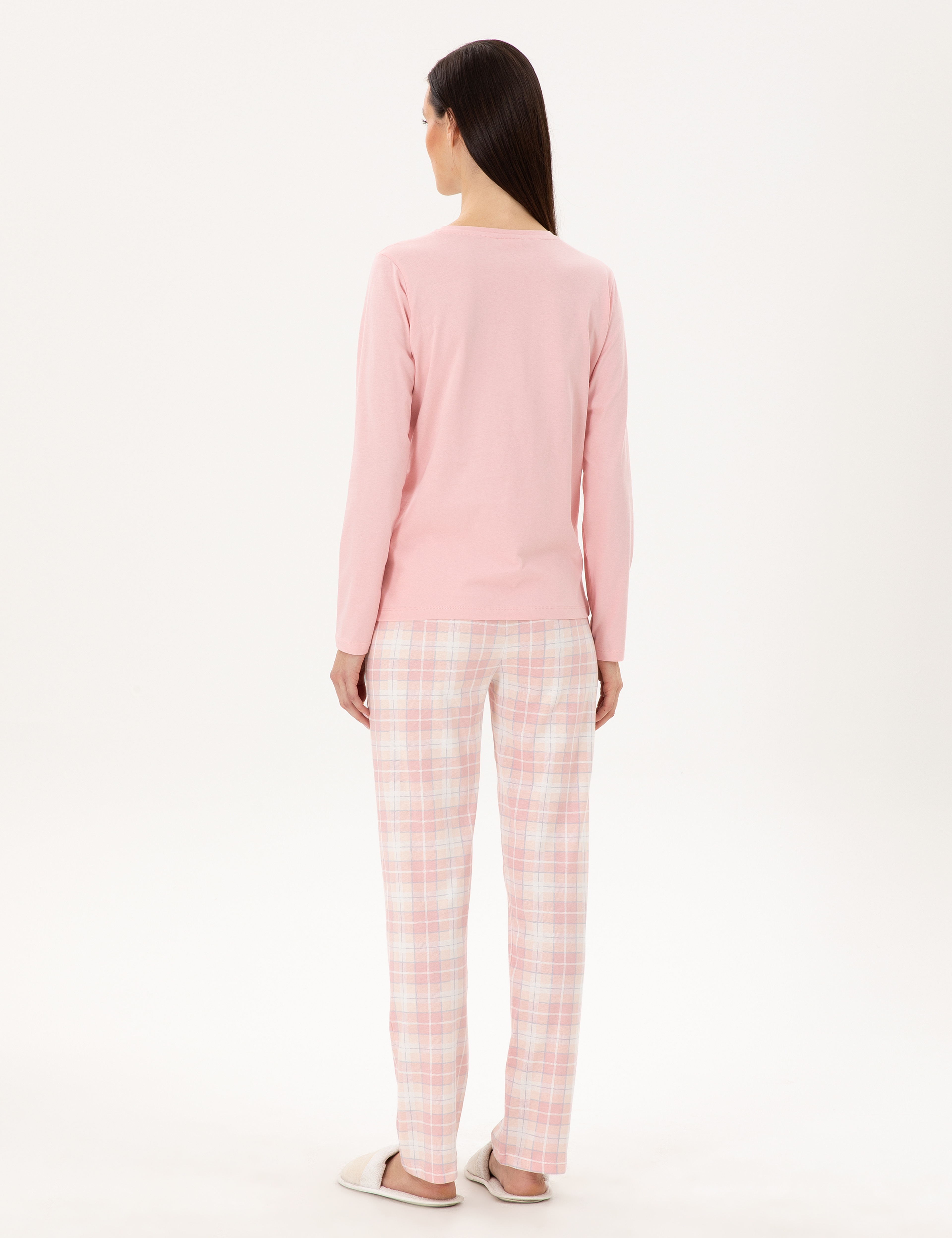 Toz Pembe Pijama Takımı