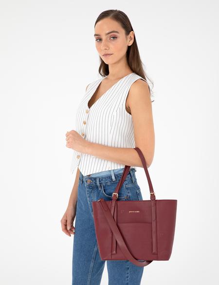 Bordo Omuz Çantası - 50311173003