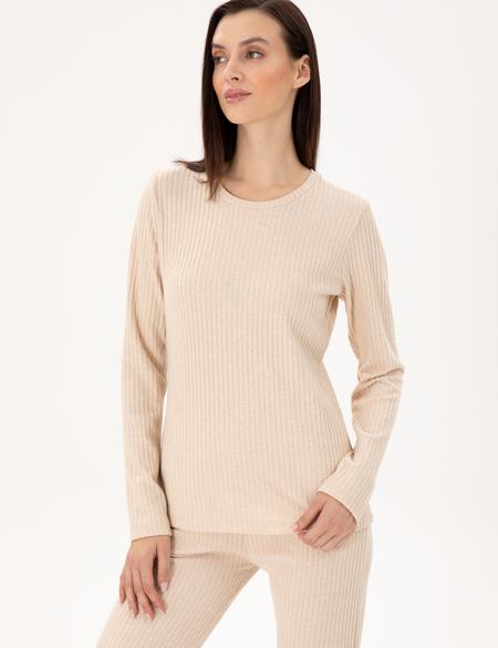 Bej Pijama Takımı - 50311327008