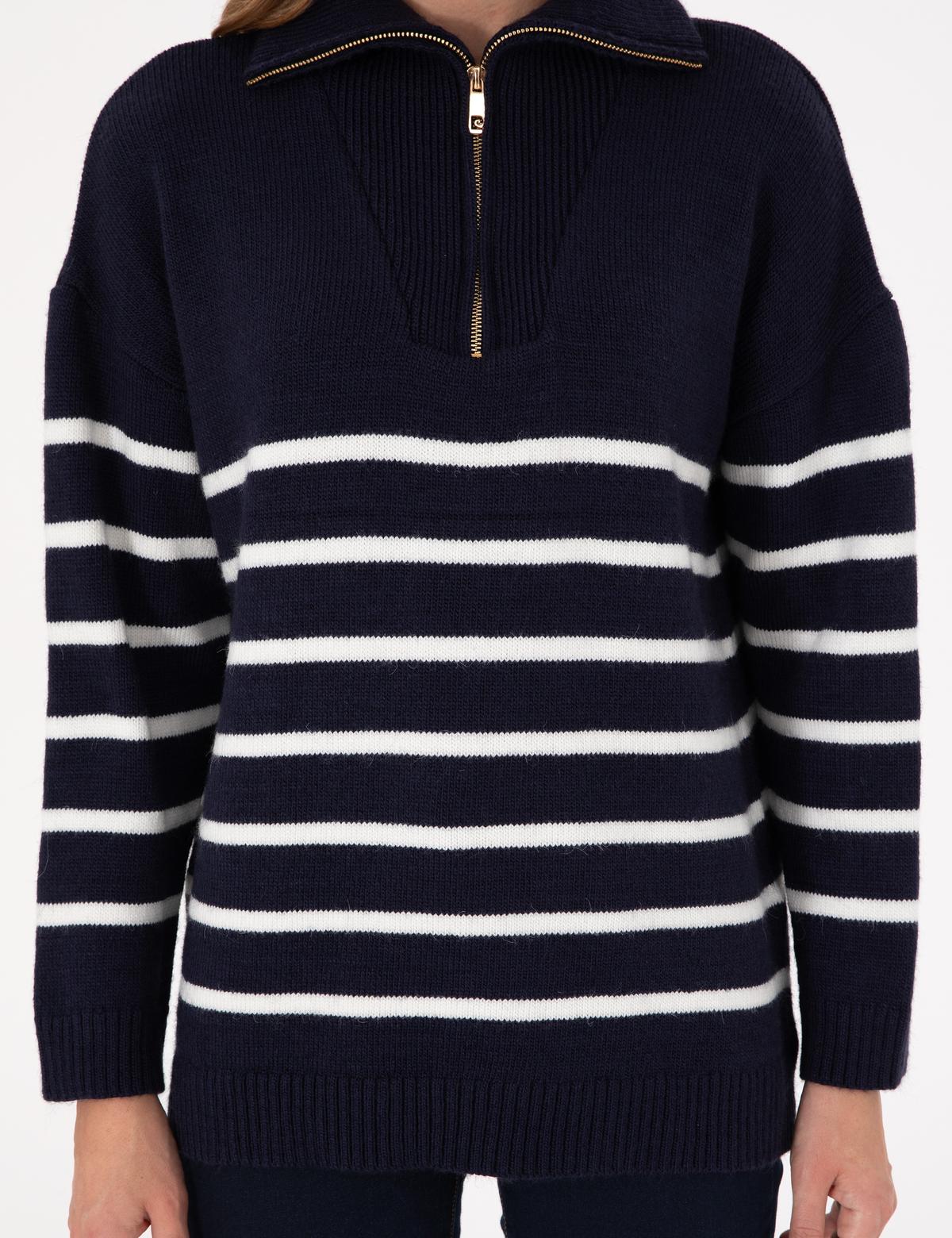 Lacivert Comfort Fit Kazak - 50300089010