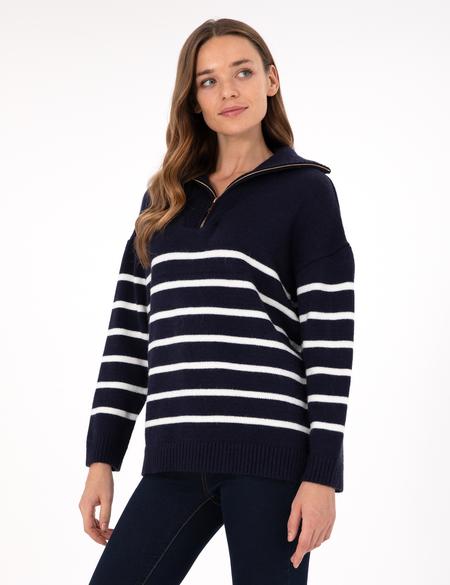 Lacivert Comfort Fit Kazak - 50300089010