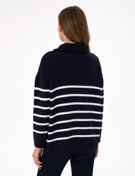 Lacivert Comfort Fit Kazak - 50300089010