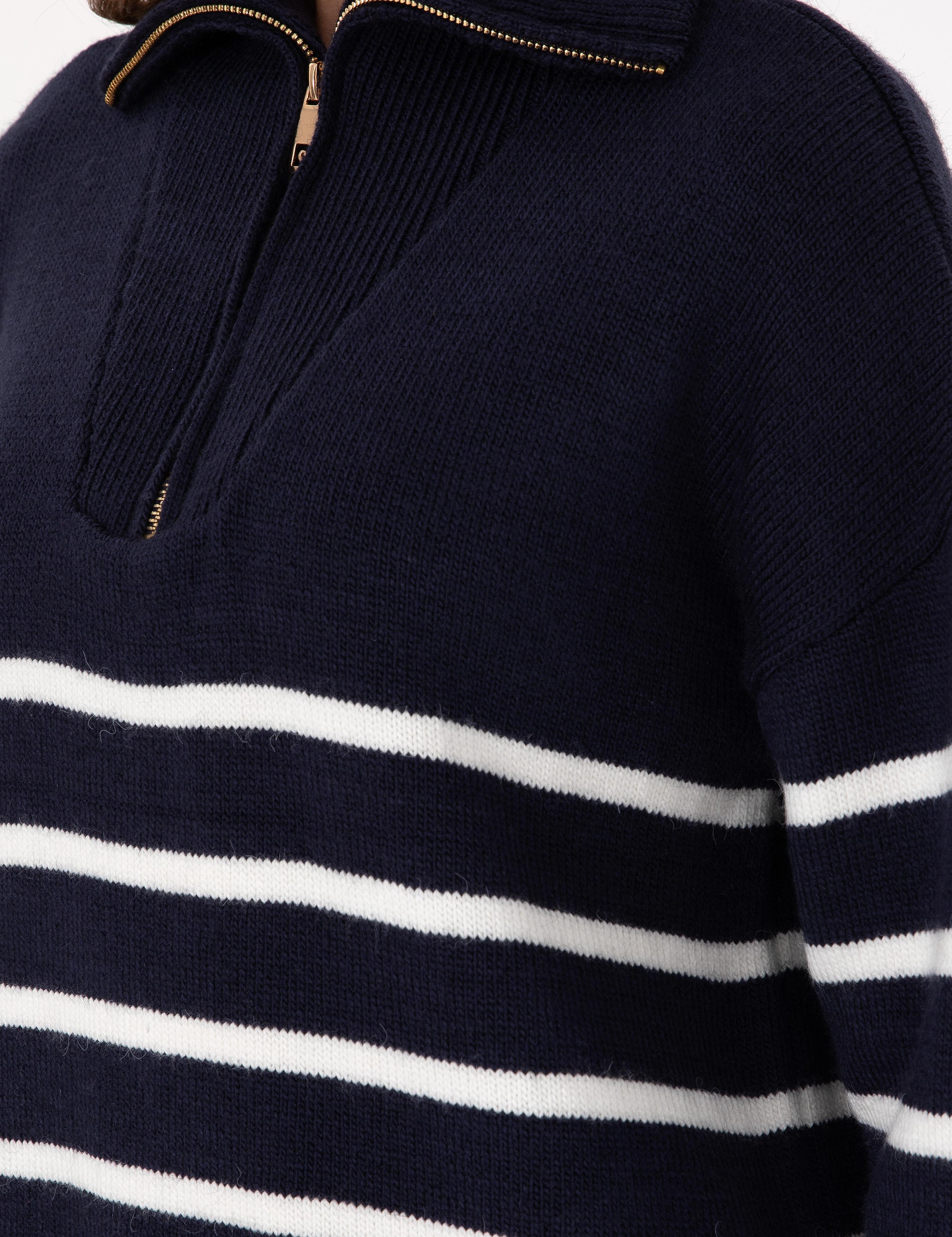 Lacivert Comfort Fit Kazak