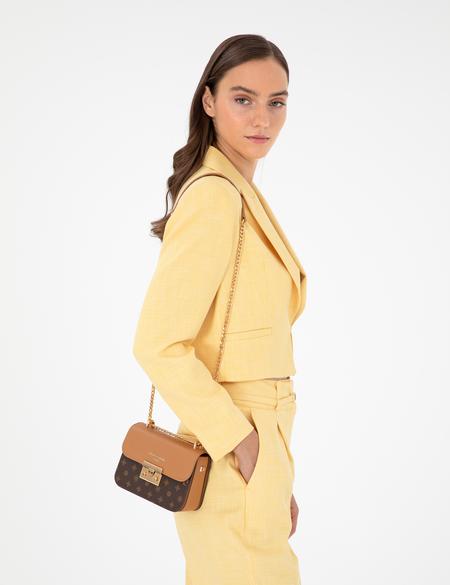 Kahverengi Omuz Çantası - 50307568002