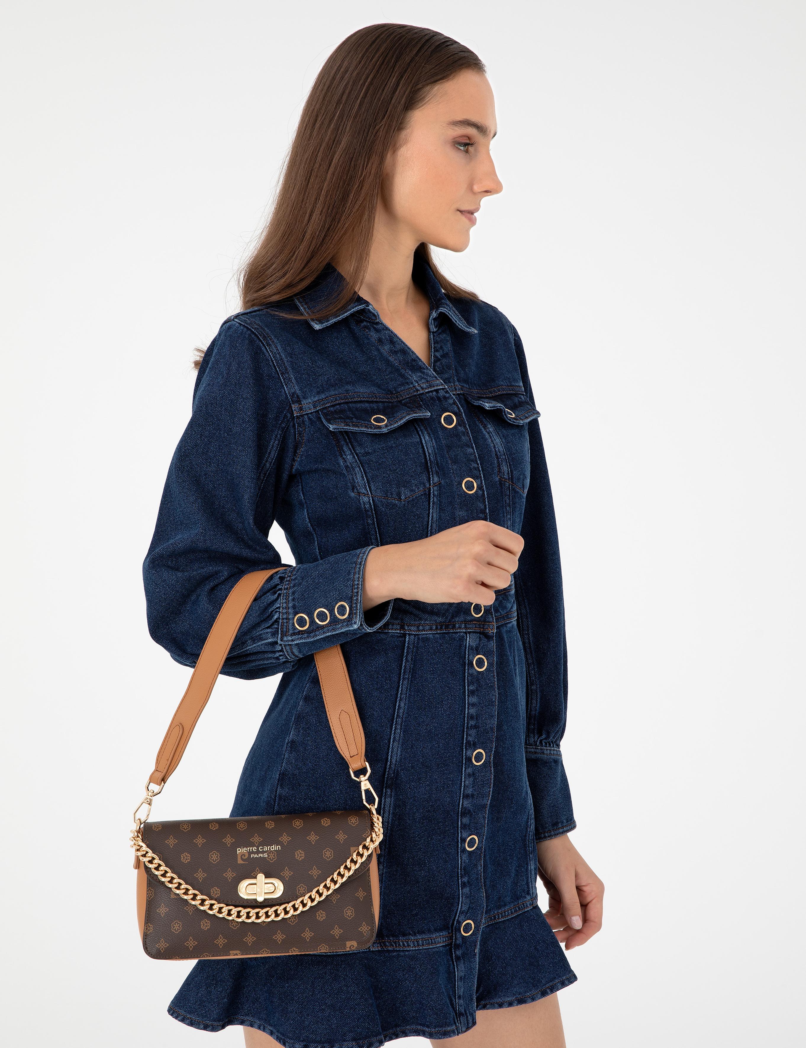 Kahverengi Omuz Çantası