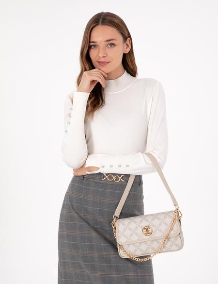 Beyaz Omuz Çantası - 50304187001