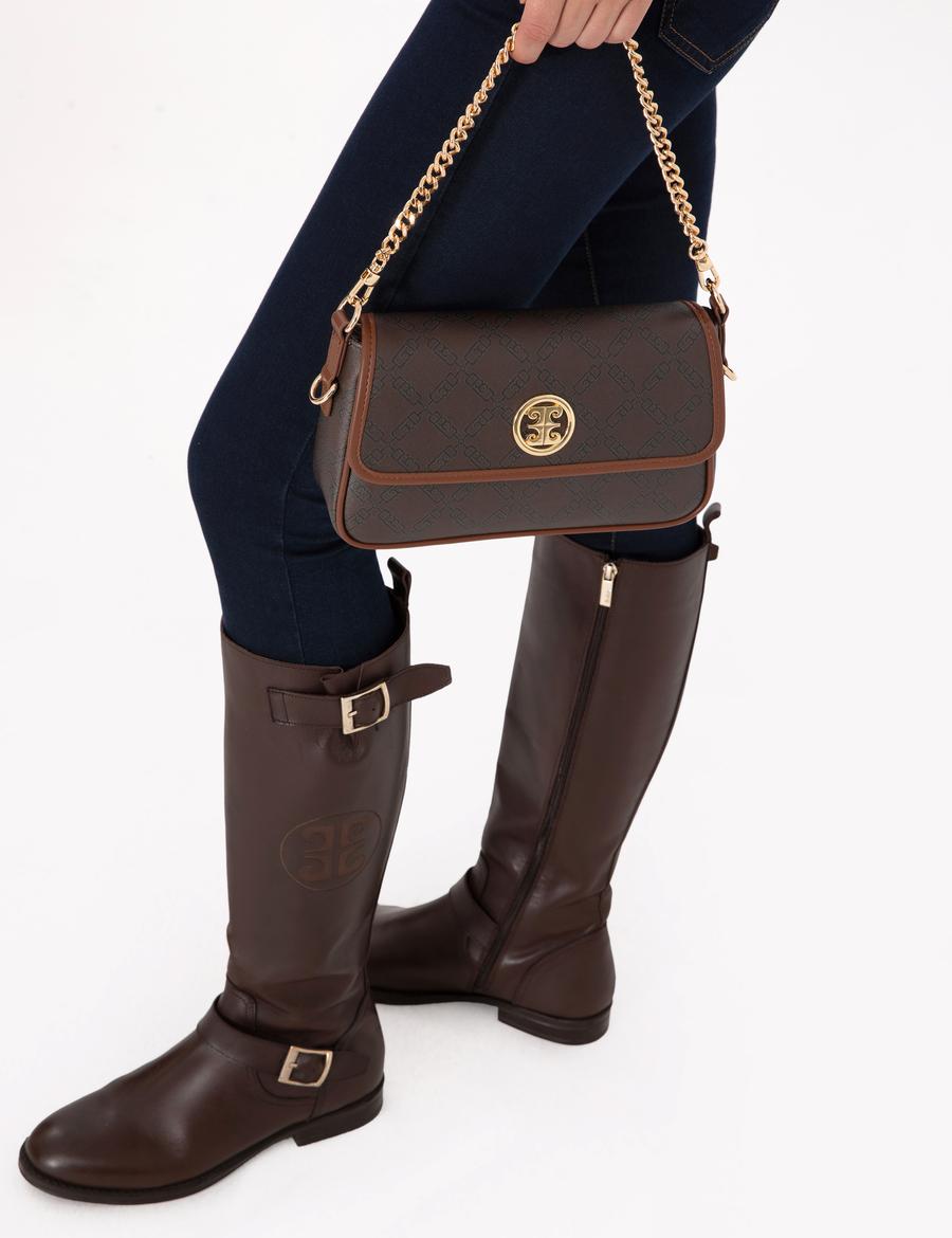 Kahverengi Omuz Çantası