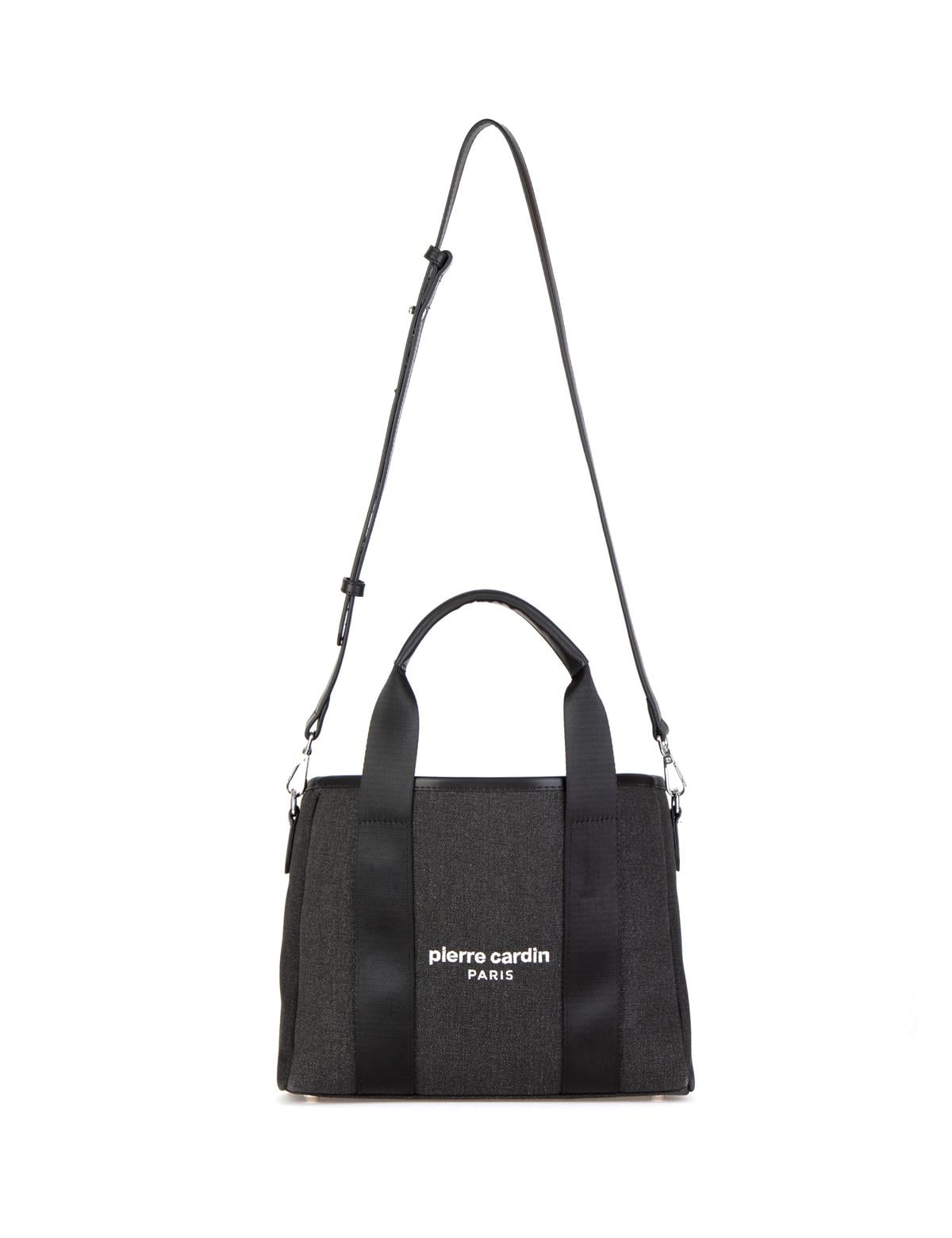 Siyah Kanvas Çanta - 50304203001