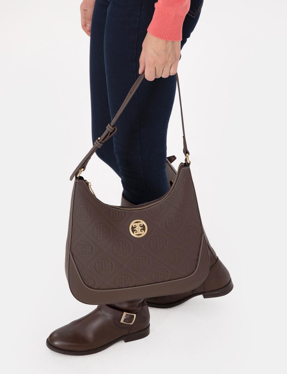 Kahverengi Omuz Çantası - 50304181002