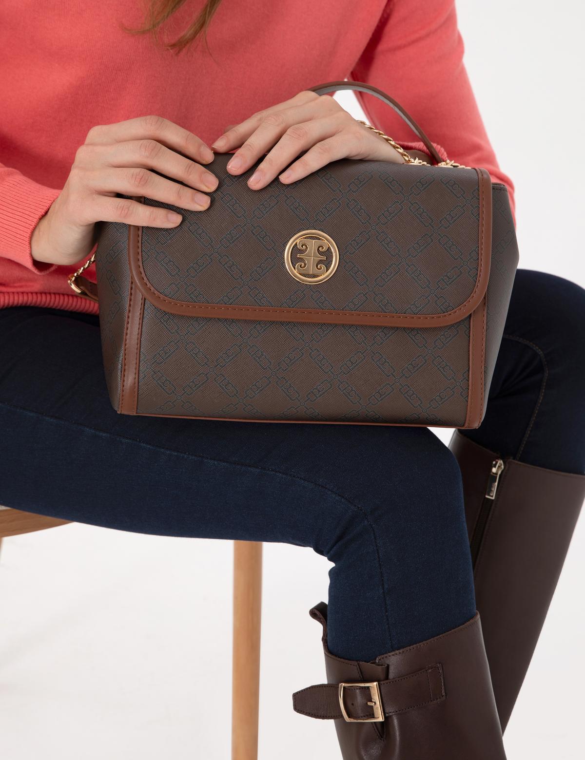 Kahverengi Çapraz Çanta - 50303980002