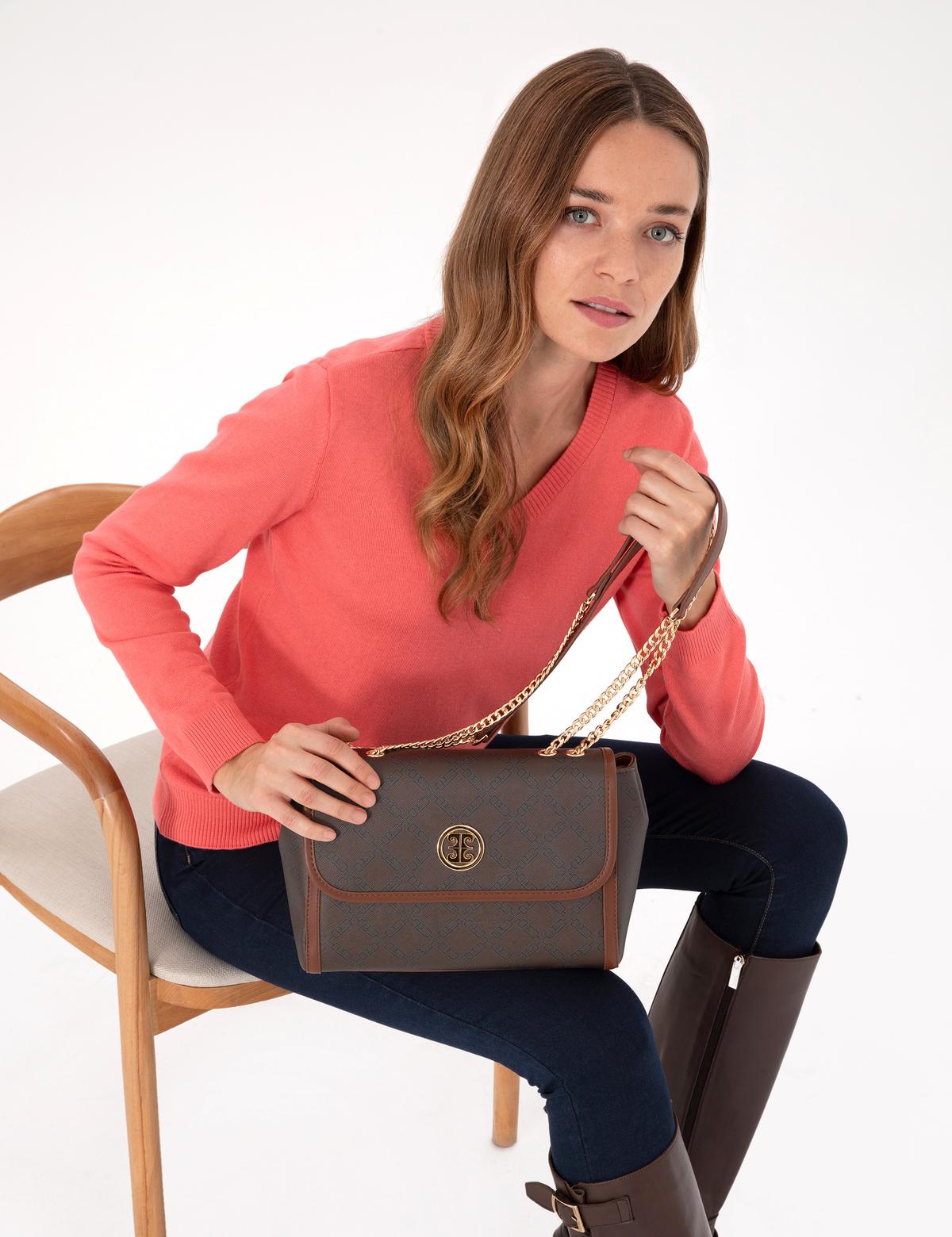 Kahverengi Çapraz Çanta