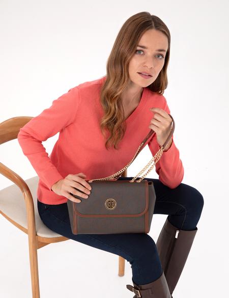 Kahverengi Çapraz Çanta - 50303980002