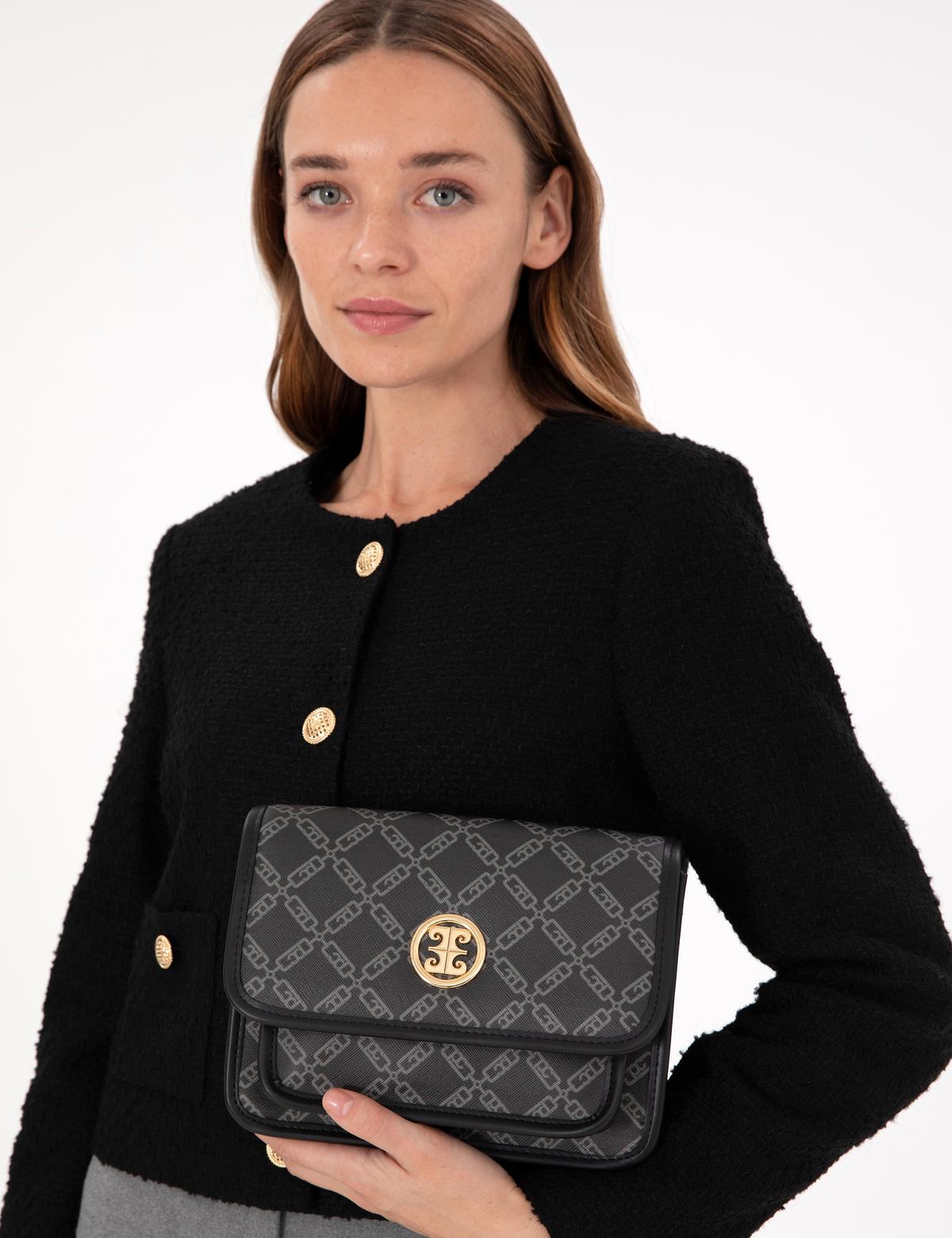 Siyah Omuz Çantası - 50304176002