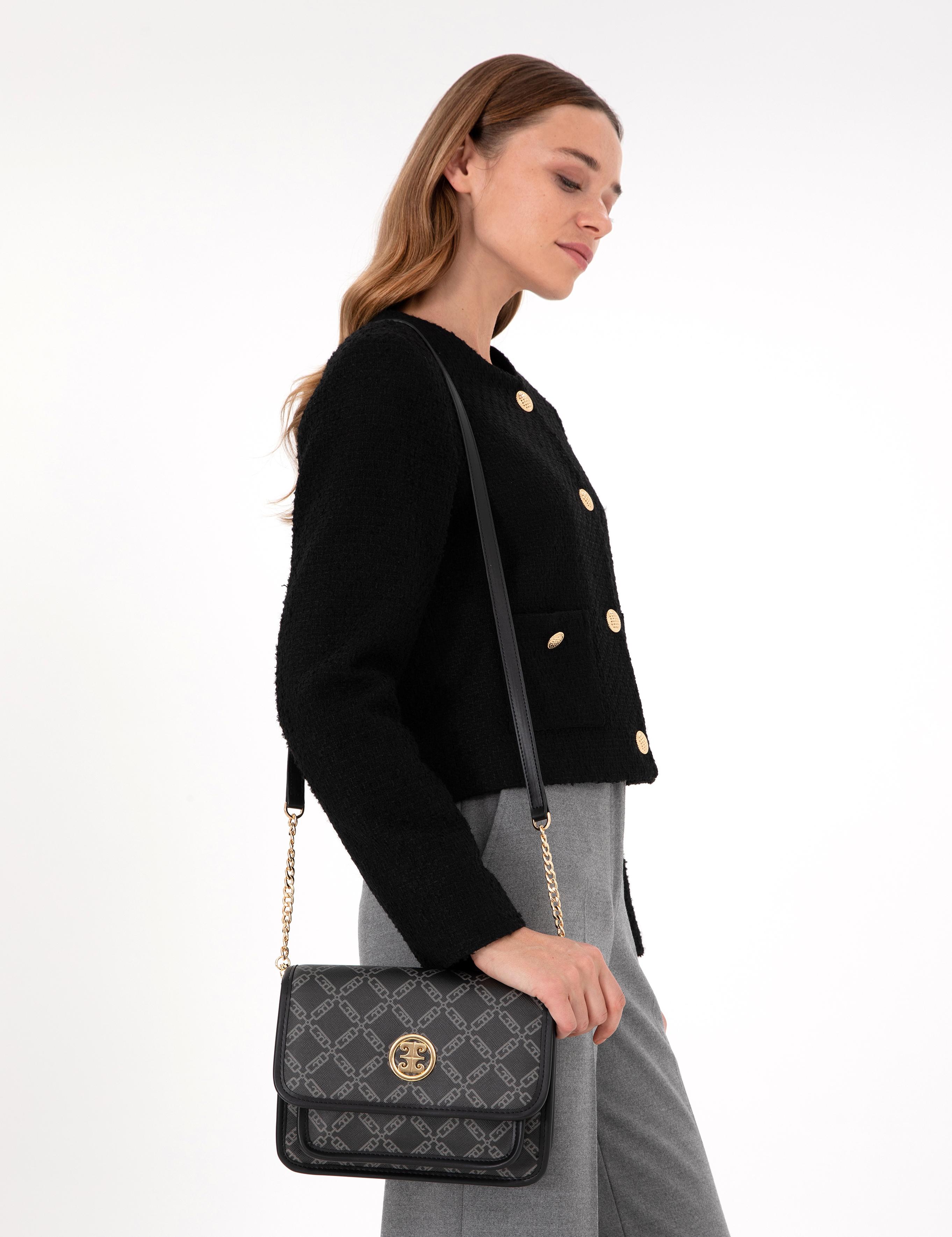 Siyah Omuz Çantası