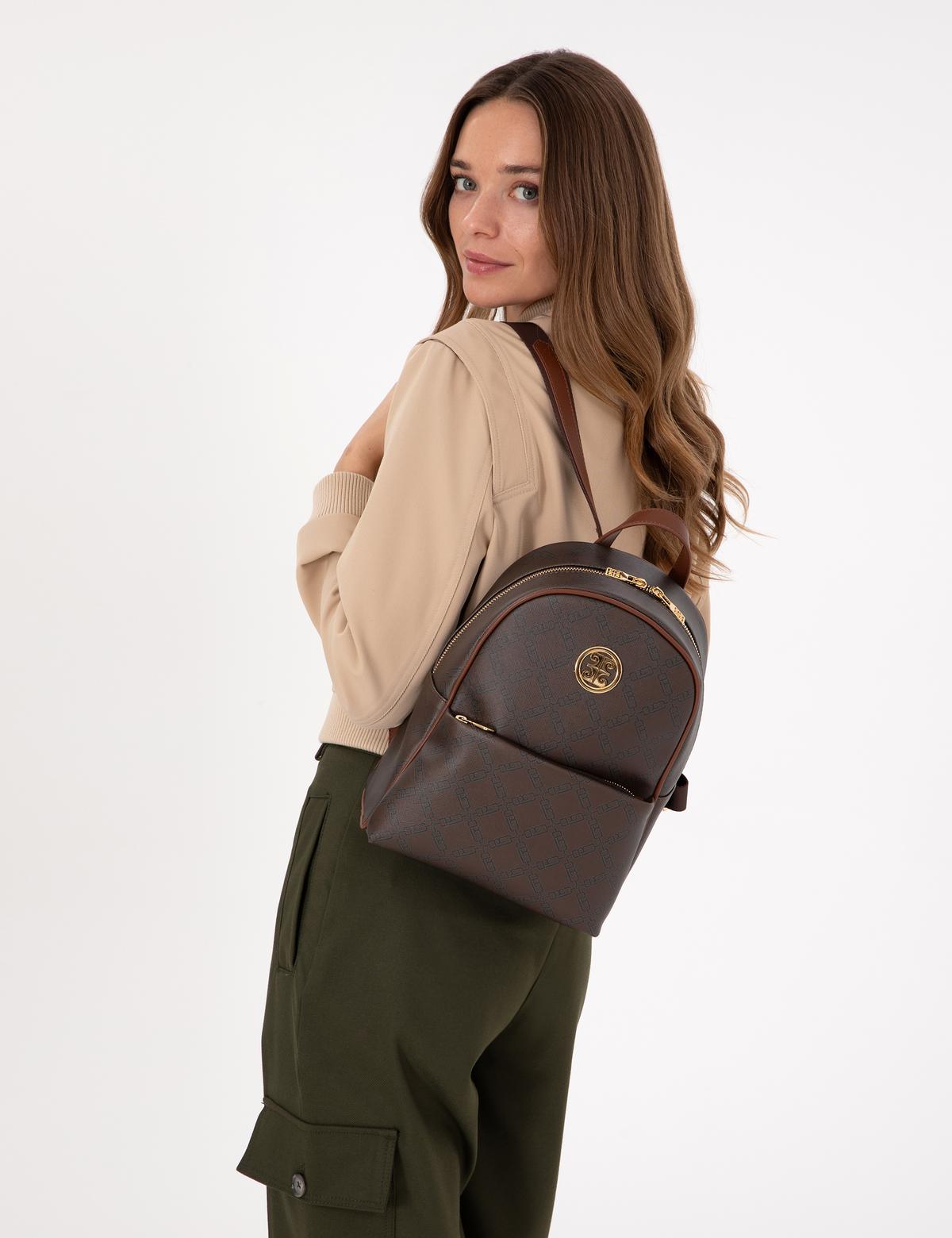 Kahverengi Sırt Çantası