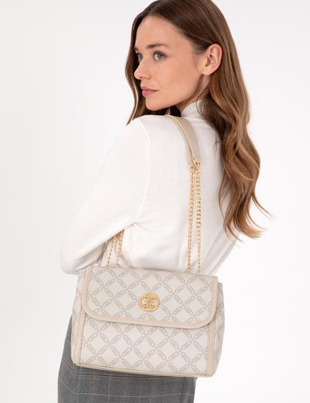 Beyaz Çapraz Çanta - 50303980001