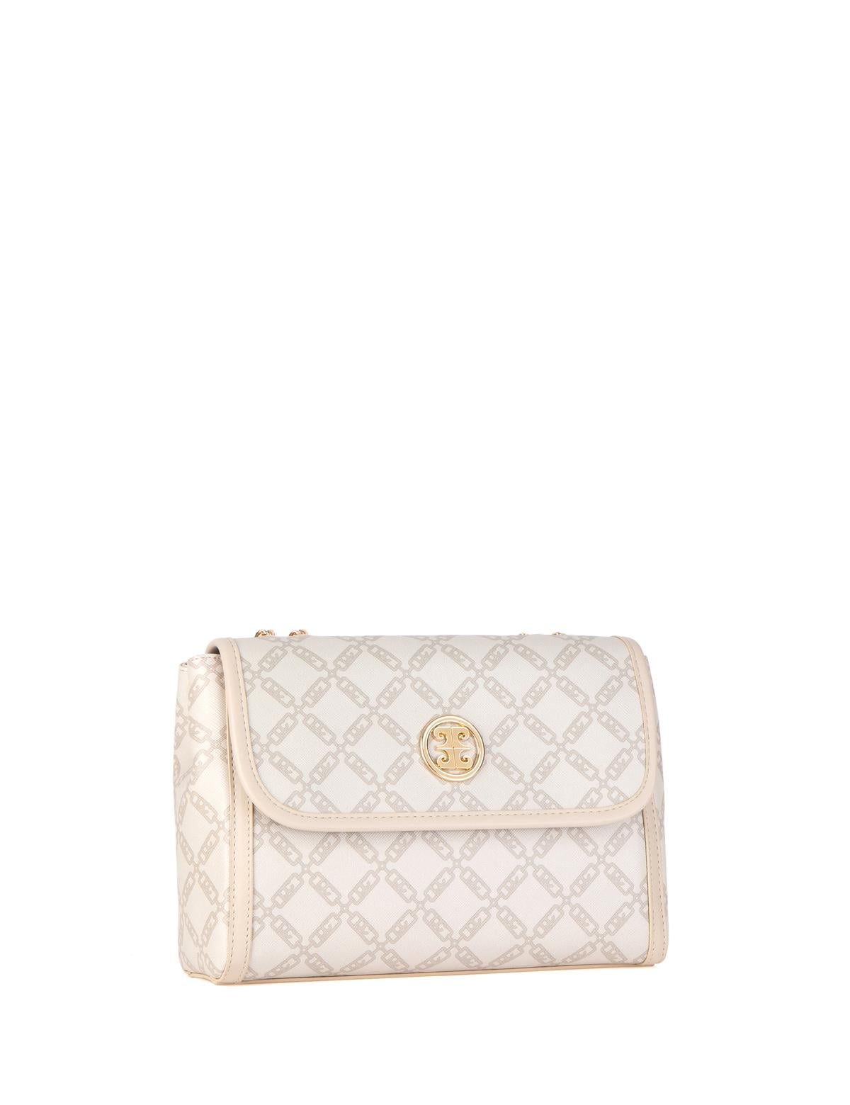 Beyaz Çapraz Çanta - 50303980001