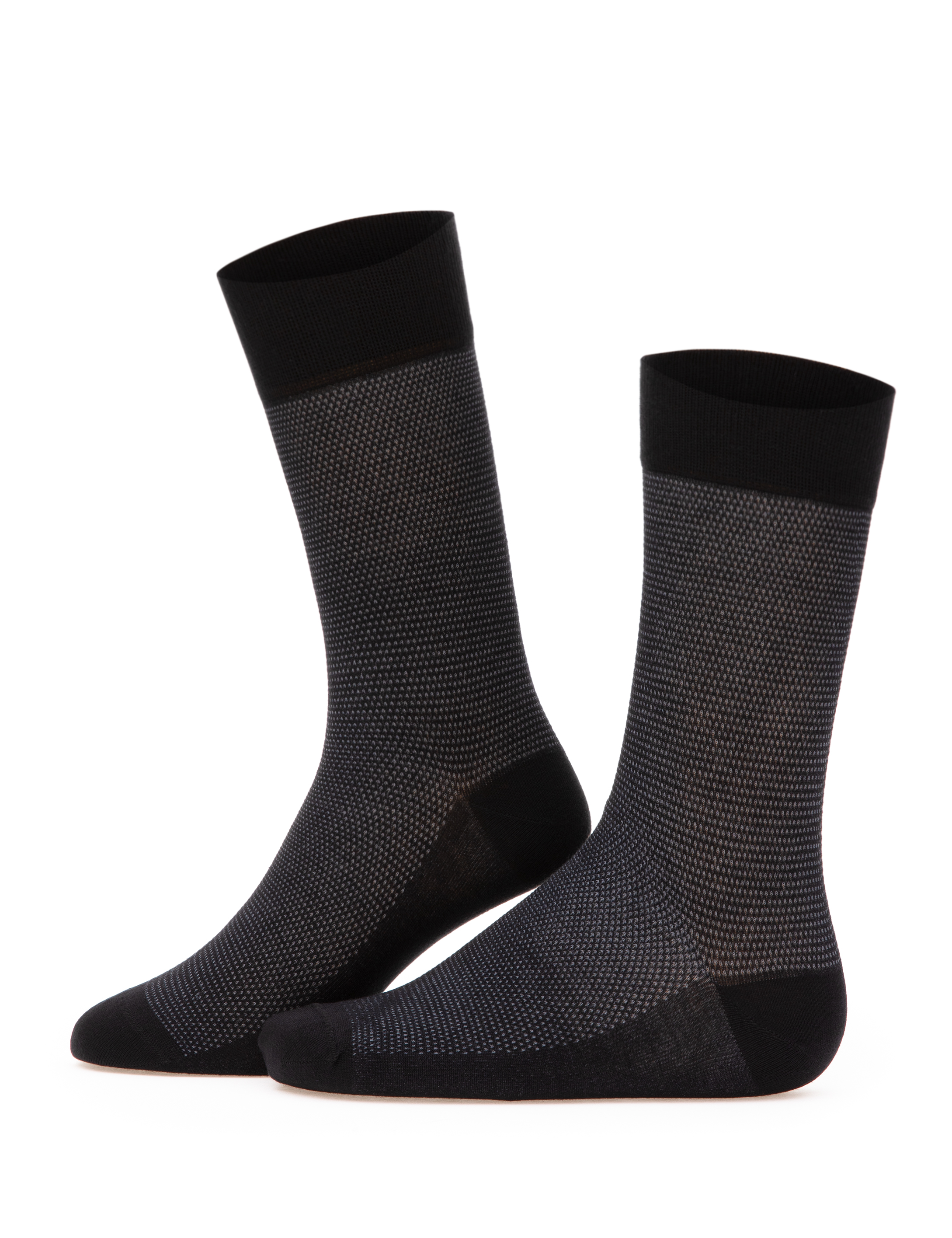 Erkek Bambu Karışımlı 3'lü Paket Lacivert Soket Basic Çorap - Image 4