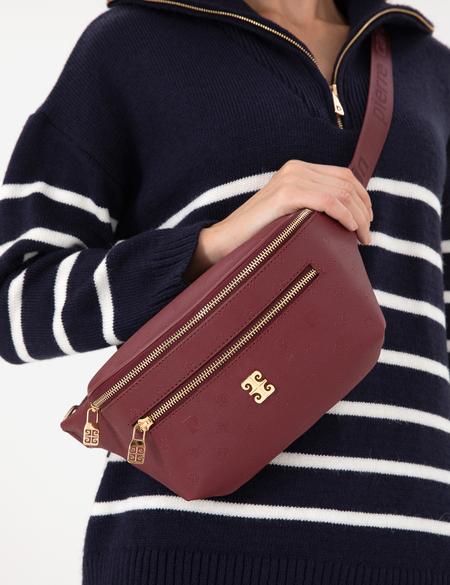 Bordo Bel Çantası - 50310479002