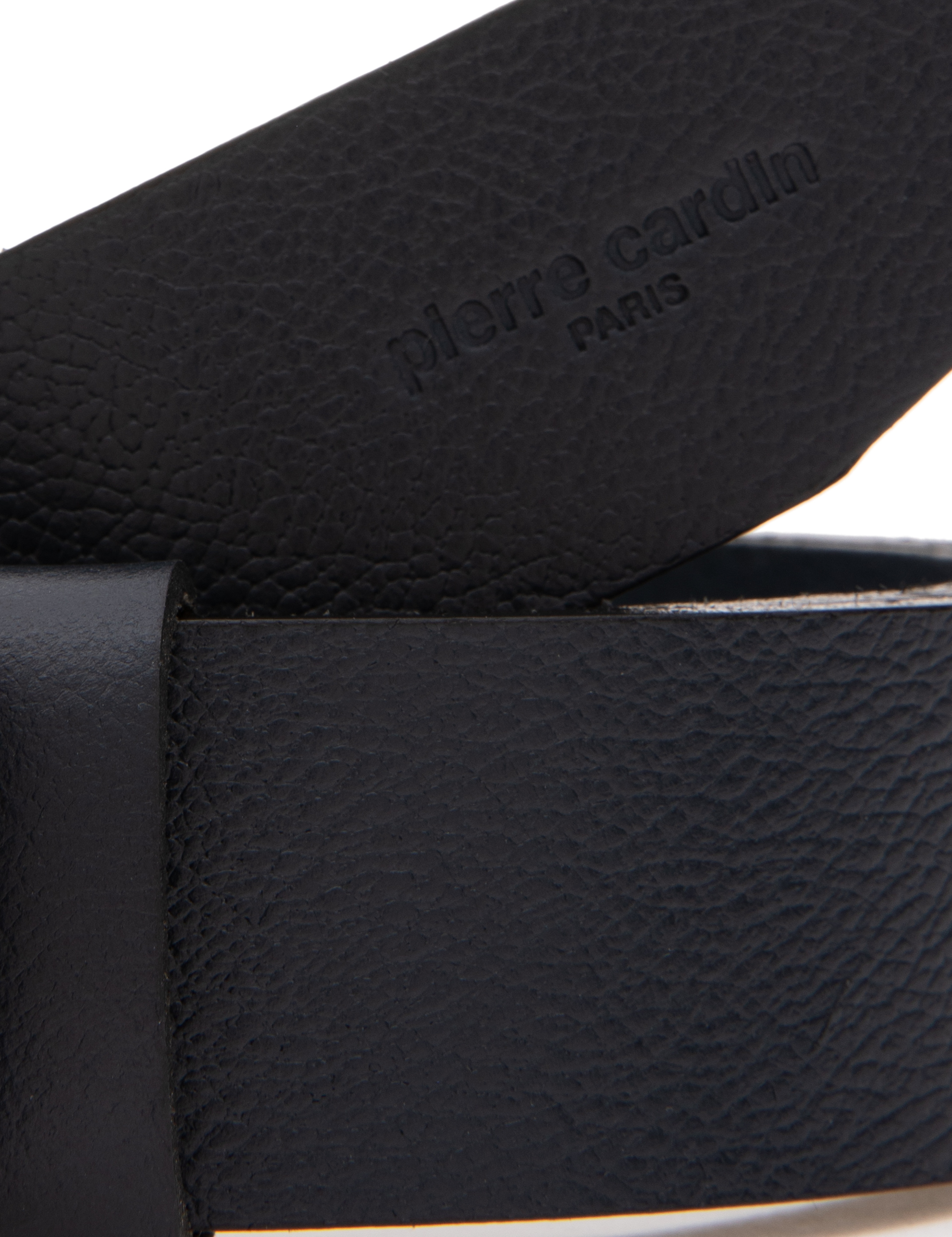 Lacivert %100 Deri Denim Kemer - Image 4