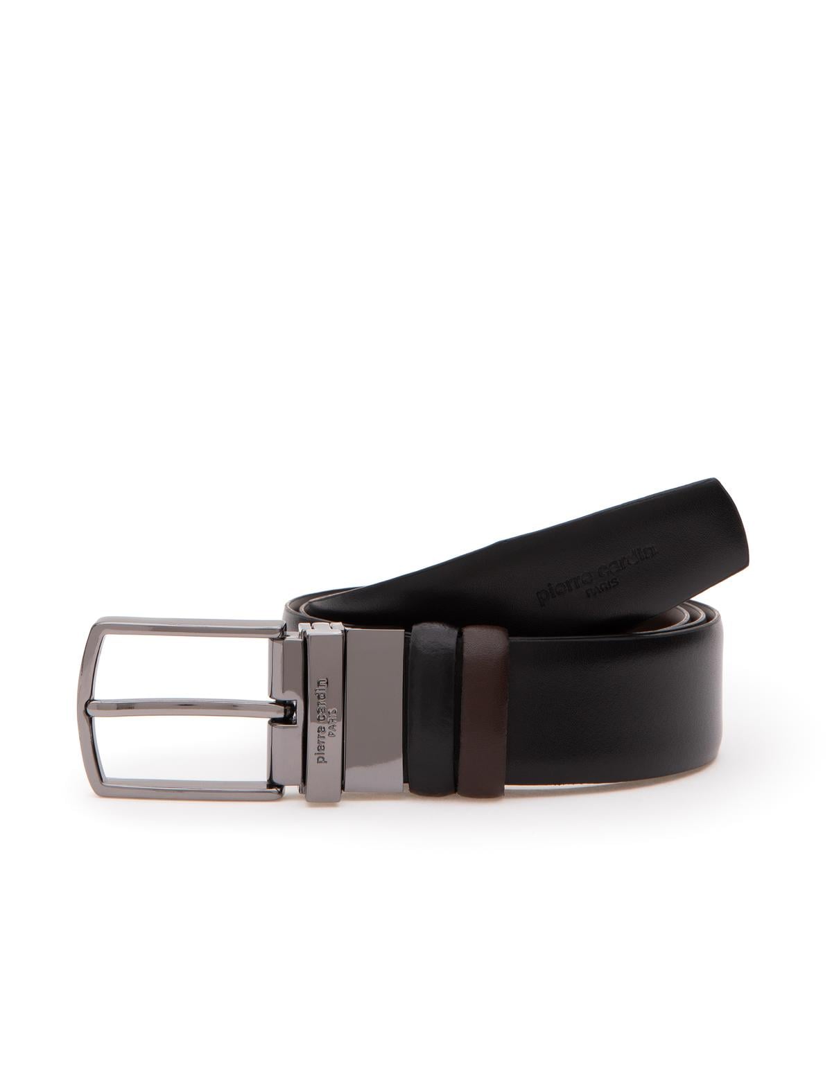 Siyah Çift Taraflı Kemer - 50305131010