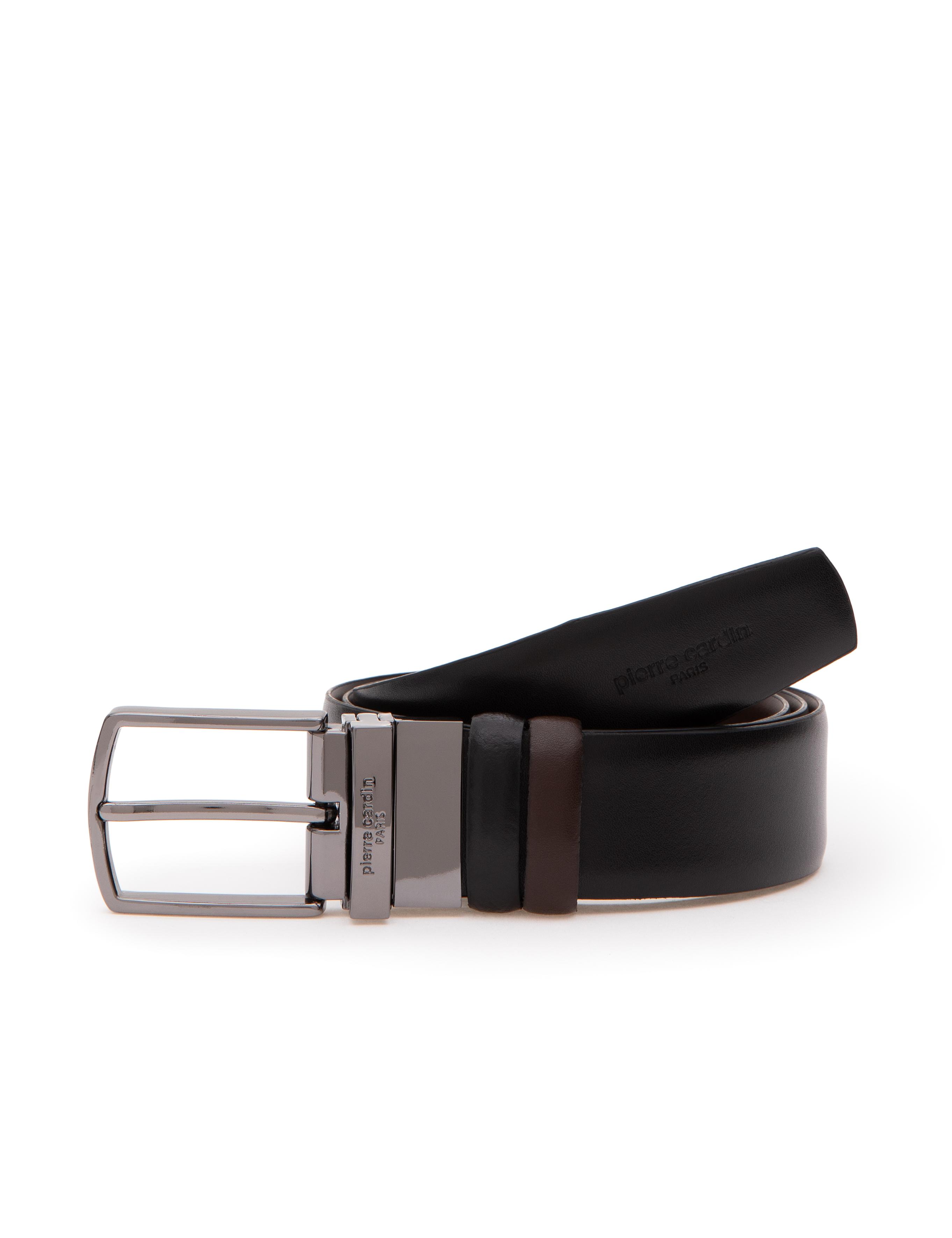 Siyah Çift Taraflı Kemer