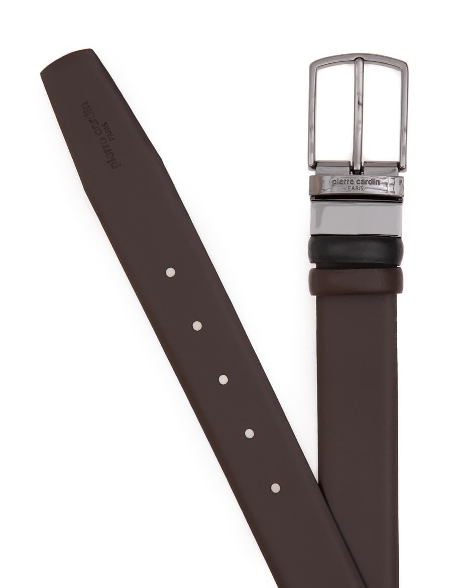 Siyah Çift Taraflı Kemer