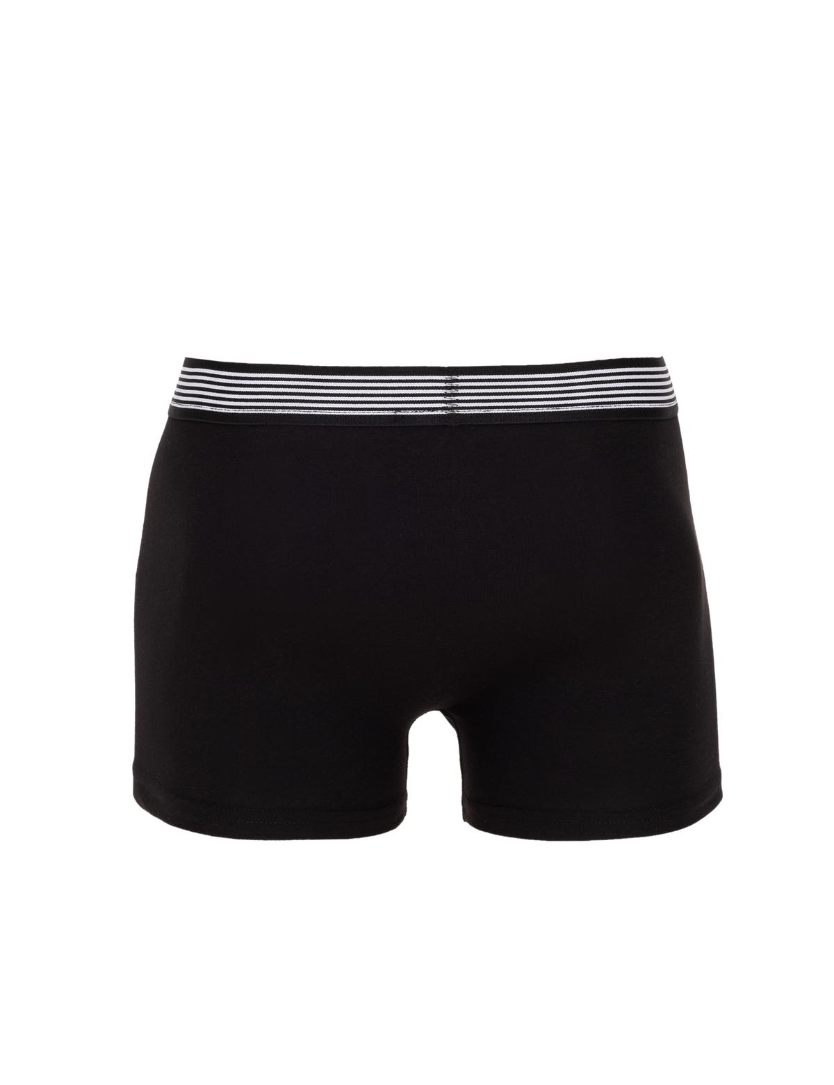 Renkli Pamuk Modal Karışımlı 3'lü Boxer - 50303286001