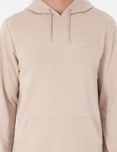 Taş Regular Fit Kapüşonlu İçi Polarlı Sweatshirt - 50298987036