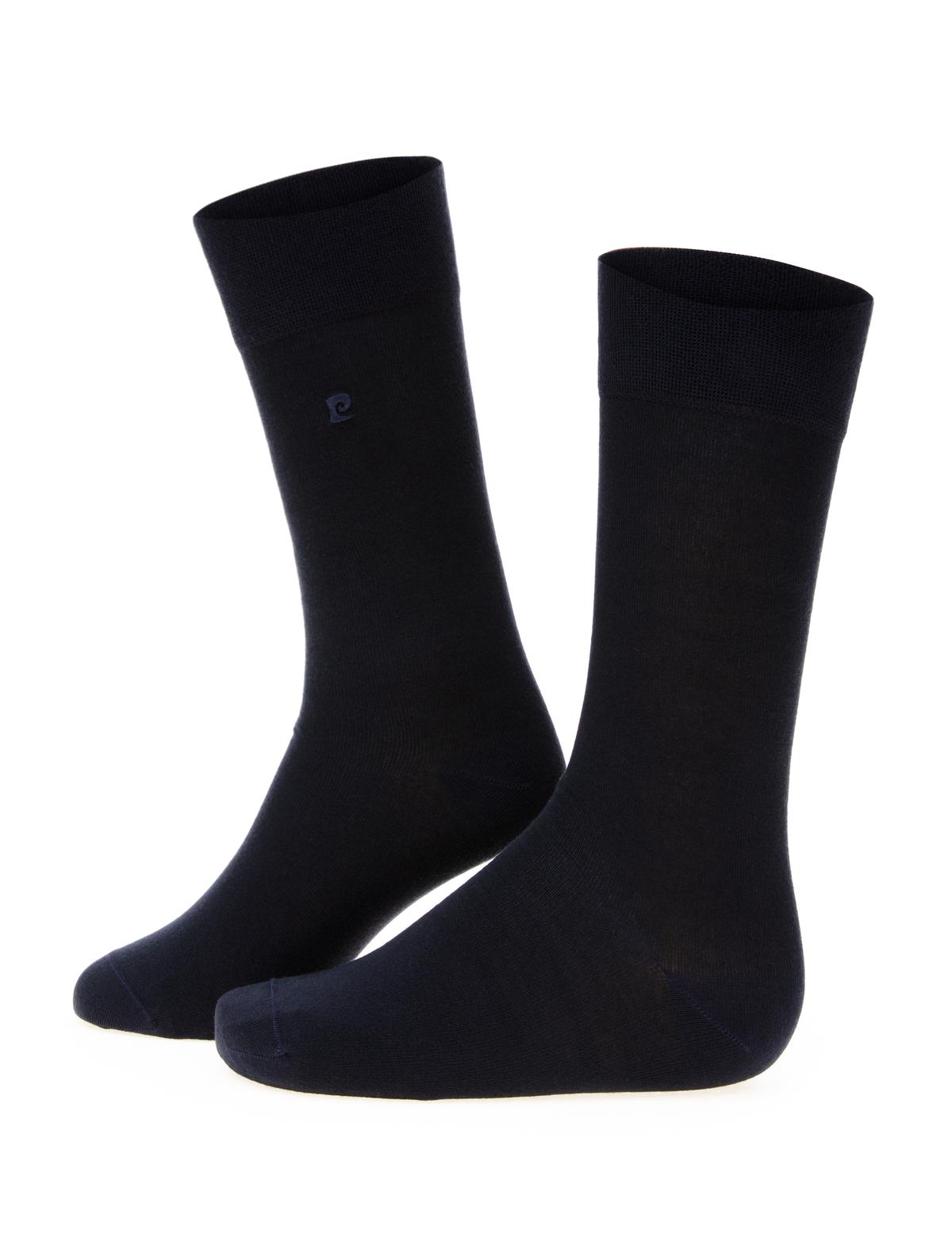 Erkek Bambu Karışımlı Lacivert Soket Basic Çorap