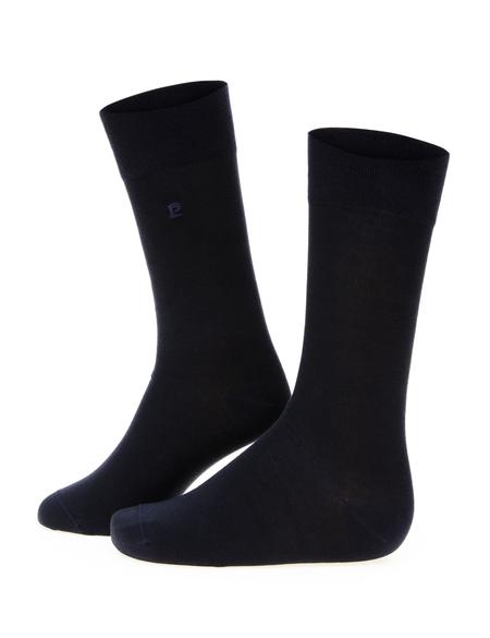 Erkek Bambu Karışımlı Lacivert Soket Basic Çorap - 50304461003