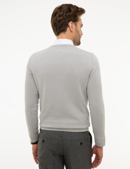 Taş Slim Fit Triko Kazak - 50226536025