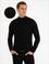 Siyah Slim Fit Kazak