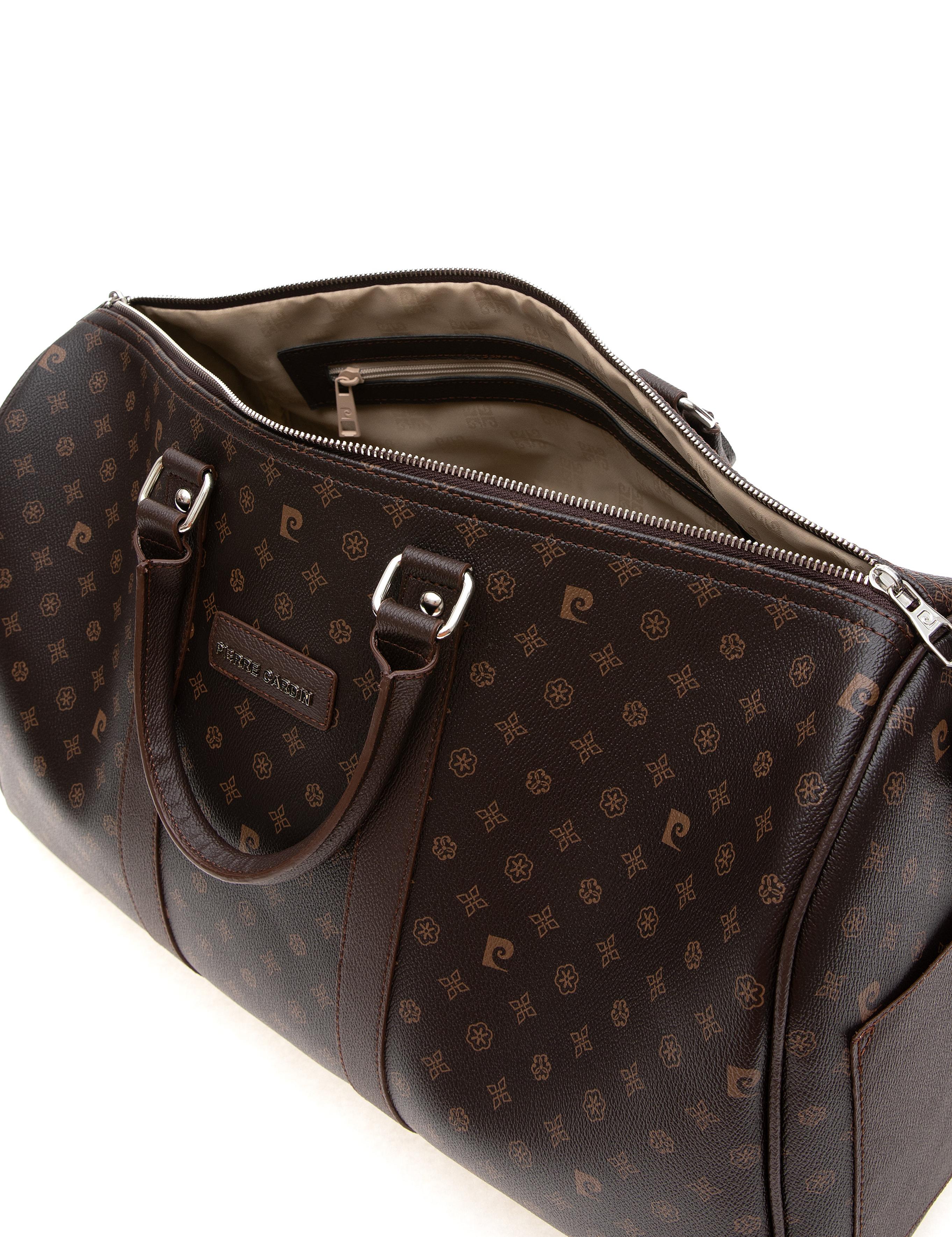 Erkek Kahverengi Spor Seyahat Çantası