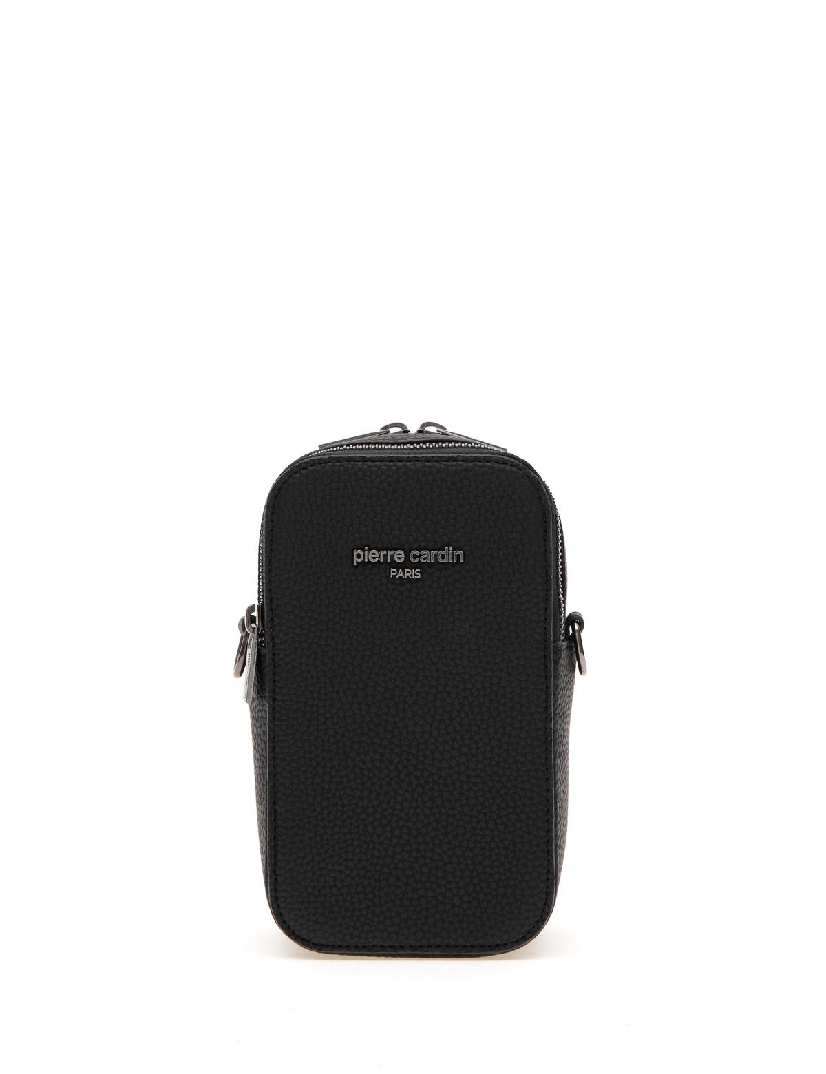 Erkek Siyah %100 Deri Omuz Çantası - 50296106001