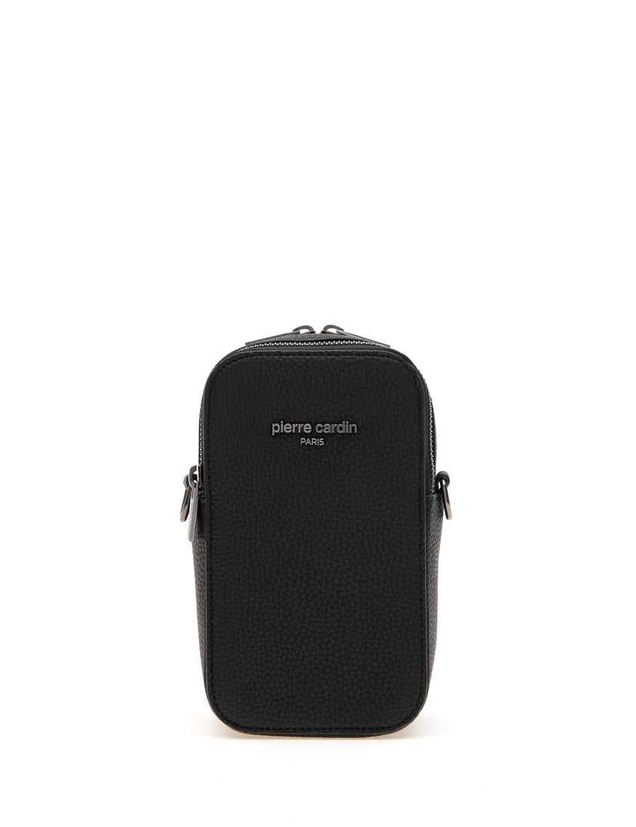 Erkek Siyah %100 Deri Omuz Çantası