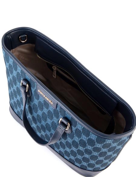 Denim Omuz Çantası - 50311159003