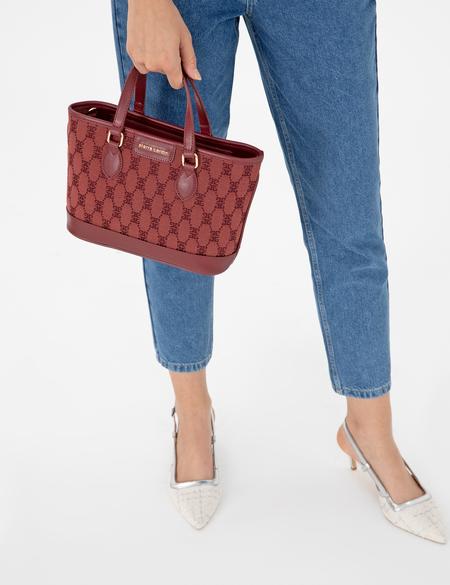 Bordo Omuz Çantası - 50311171007