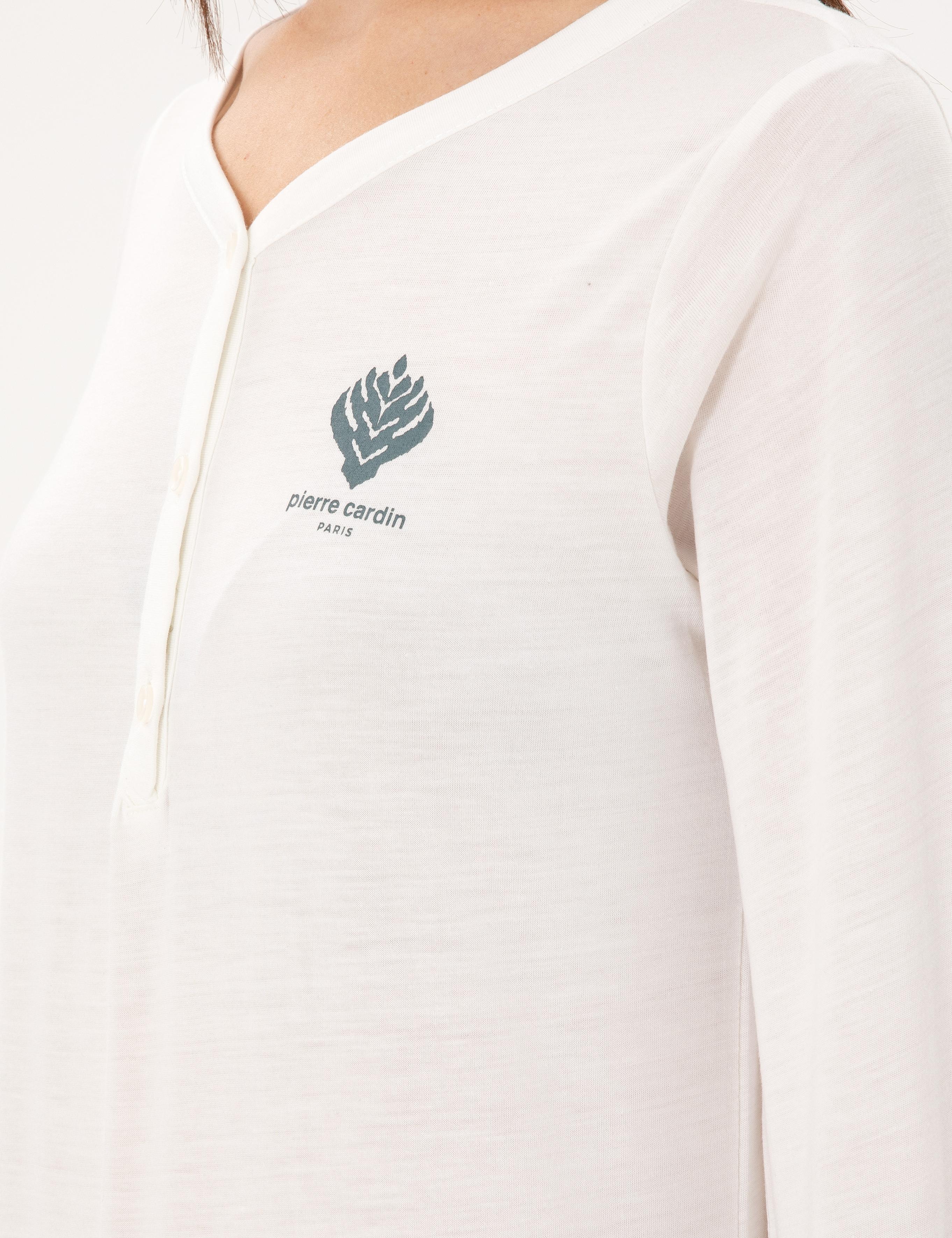 Krem Pijama Takımı