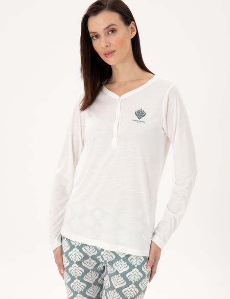 Krem Pijama Takımı - 50311322004