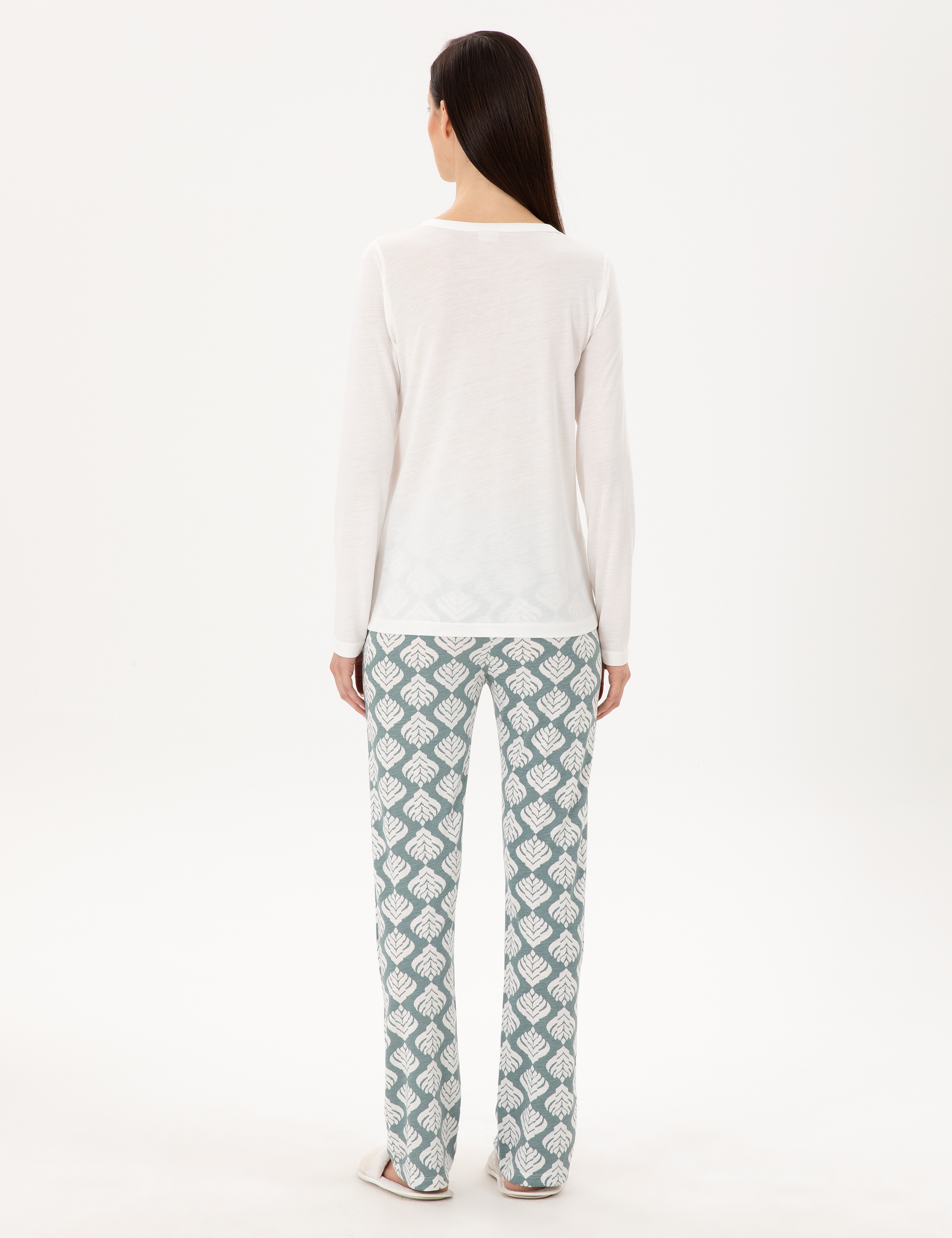 Krem Pijama Takımı - Image 5