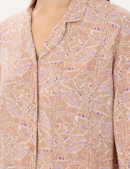 Vizon Gömlek Pijama Takımı - 50311260004