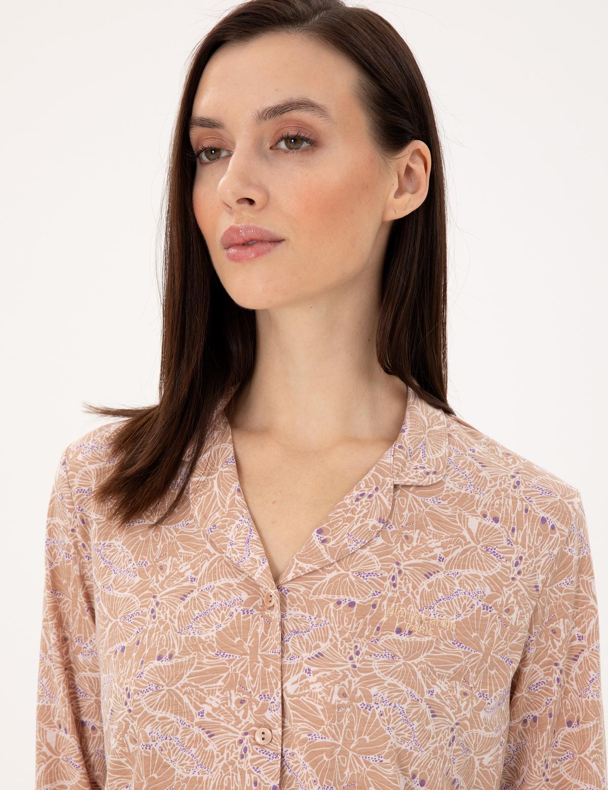 Vizon Gömlek Pijama Takımı - 50311260004