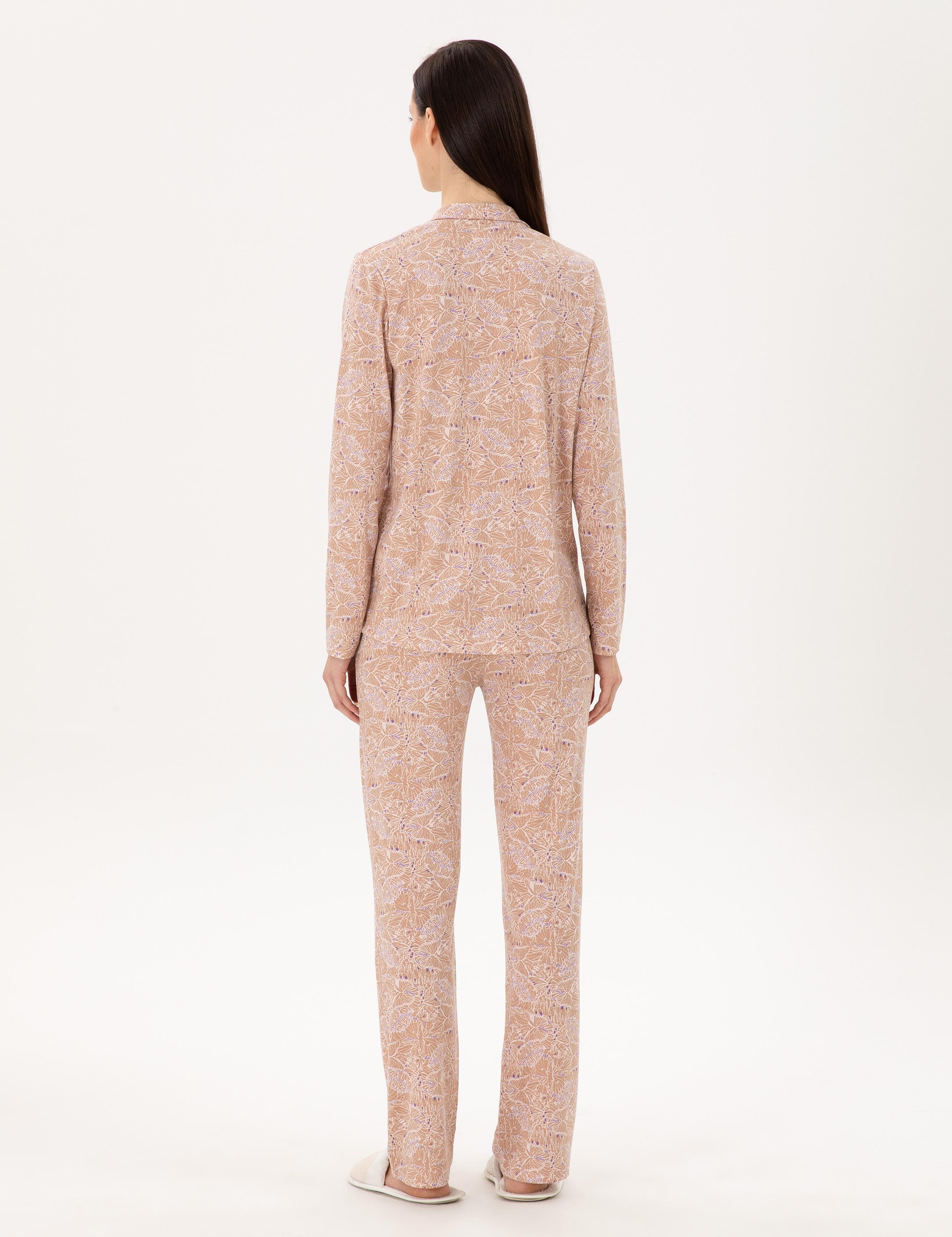 Vizon Gömlek Pijama Takımı