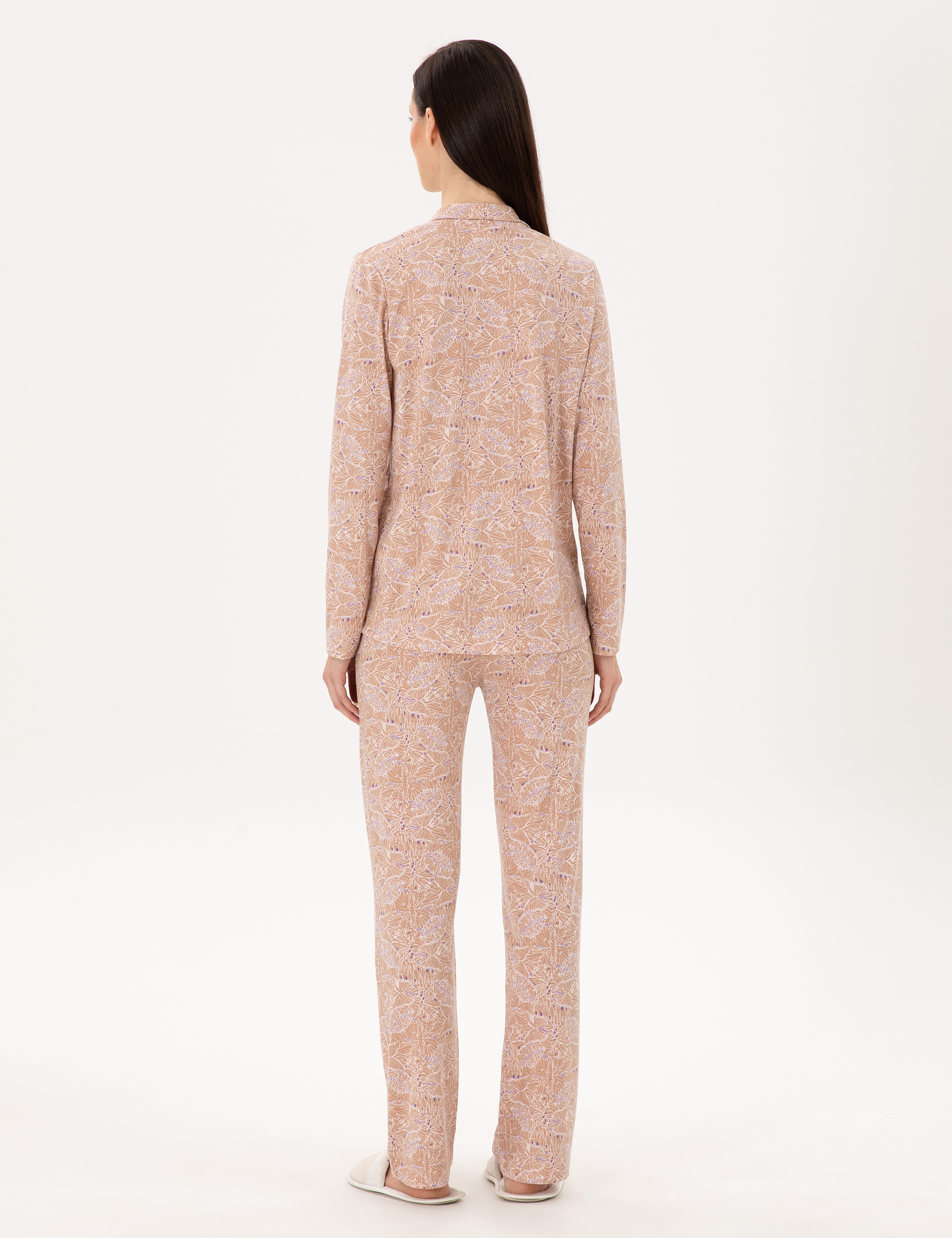 Vizon Gömlek Pijama Takımı - Image 5